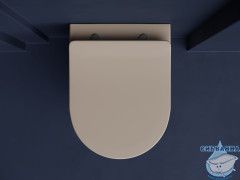 Унитаз подвесной безободковый Ceramicanova Balearica Rimless CN6000MC с сиденьем быстросъемным Soft Close (микролифт)