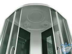 Душевая кабина Erlit ER3510TP-C4 100x100 профиль хром, стекло тонированное