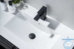 Донный клапан для раковины Aquatek AQ6002MB (черный матовый)