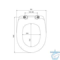 Сиденье для унитаза Iddis ID 126 Dp Sc Soft Close (микролифт)