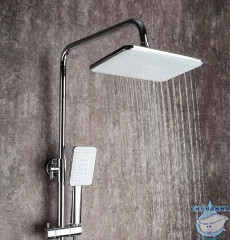 Душевая система Frap F2458 260 1 режим (белый/хром)