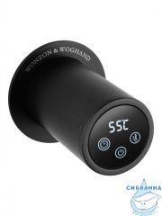 Полотенцесушитель электрический  Wonzon&Woghand Hamburg 52х72 WW-AL315-MB (с возможностью скрытого подключения, подключение универсальное) (черный матовый)