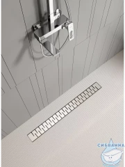 Дренажный трап для душа Raglo R651.60.05 60 см с решеткой (сатин) 