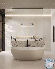 Акриловая ванна Abber 172х103  AB9237