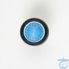 Аэратор для смесителя, силикон, M24, бескорпусный, наружная резьба, поворотный, IDDIS, 996S24A3SMFR