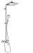 Душевая система Hansgrohe Crometta E 240 1jet Showerpipe 27284000