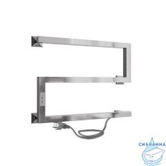 Полотенцесушитель электрический Indigo Sparta (с таймером) 50х40 хром (с возможностью скрытого подключения, подключение R)