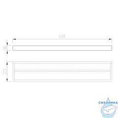 Полотенцедержатель ABBER Westen AA1756G