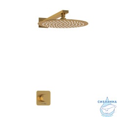 Душевая система Wasserkraft 250 1 режим A8251.180.259 (золото матовое)