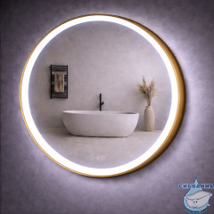 Зеркало Calypso Electra LED 80x80 ELE80BG