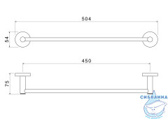 Полотенцедержатель Aquatek Европа AQ4120CR