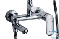 Душевая система Bravat Opal C 200 1 режим струи F6125183CP-A1-RUS (хром)