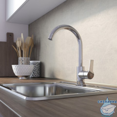 Смеситель для кухни Milardo Meal M01SBJ0M05 (хром)