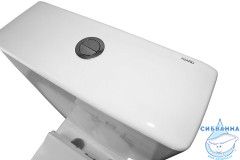 Унитаз напольный безободковый Azario Mirada  AZ-1288A с бачком и сиденьем Soft Close (микролифт)
