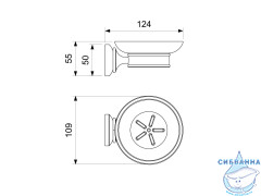 Мыльница Aquatek Классик AQ4503PG