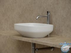  Раковина на столешницу 50 см Ceramicanova Element CN5031