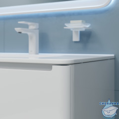 Тумба с умывальником Iddis Edifice 80 см белый глянец EDI80W0i95