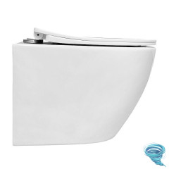 Унитаз подвесной безободковый Azario AZ-3105C (с сиденьем Soft Close (микролифт) )