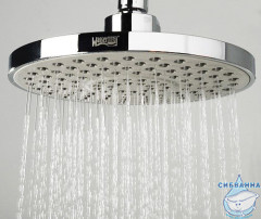 Верхний душ WasserKRAFT 200 1 режим (хром) A029