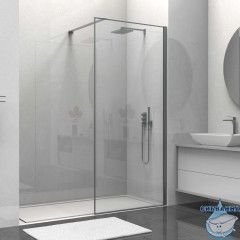 Walk-in Vincea Walk In HS 80 профиль вороненая сталь, стекло прозрачное VSW-1HS800CLGM