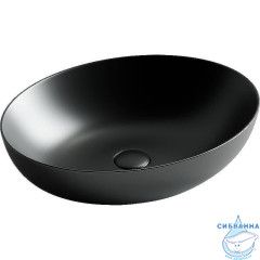  Раковина на столешницу 52 см Ceramicanova Element CN6017MB (черный матовый)