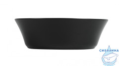 Раковина на столешницу 42 см Aquanet Smart 273686 (черный)