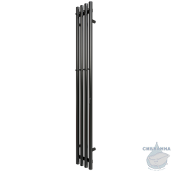 Полотенцесушитель электрический Grois Quartet GR-135 18×150 (черный матовый)