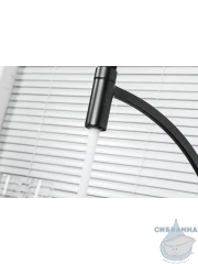 Смеситель кухни Frap F4552-6 (черный матовый)