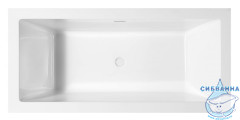 Акриловая ванна ABBER AB9339-1.7 170х80 с каркасом