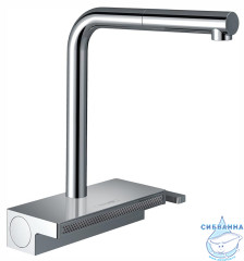 Смеситель для кухни Hansgrohe Aquno Select M81 Sbox 73830000 (хром) 1