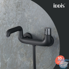 Смеситель для ванны IddisTwist TWIBLBTi02WA (черный матовый)