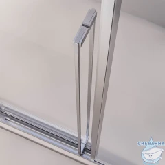 Душевое ограждение Veconi Прато 120x100 профиль хром, стекло прозрачное PR3/R-SP-120100-01-CH-C4 (без поддона)