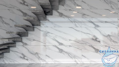 Плитка керамогранитная AZARIO VENEZIA WHITE 60х120 Glossy (F2010821120G)