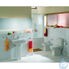 Раковина c пьедесталом 55 см Vitra Form300 9602B003-7650