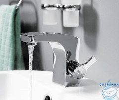 Смеситель для раковины Wasserkraft Berkel 4803 (без донного клапана)(хром)