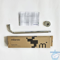 Кронштейн для верхнего душа Milardo Dale DALSB39M61