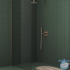 Встраиваемый смеситель для ванны Ravak Espirit X070360 (розовое золото)