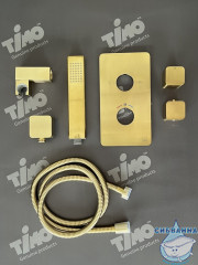 Душевая система Timo Petruma SX-5029/17SM 500 1 режим (золото матовое)