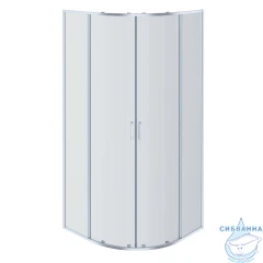 Душевое ограждение Aquatek AQ ARI RO 08020CH 80x80 профиль хром, стекло прозрачное (без поддона)