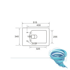 Инсталляция TECEspring с кнопкой смыва в комплекте с унитазом TECEspring S c сиденьем Soft close (микролифт) K401101WCS