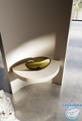 Раковина на столешницу 50 см ABBER Kristall AT2802Vesuvian