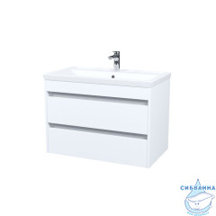 Тумба с умывальником, подвесная, 80 см, белый, Zodiac X, IDDIS, ZDX80W0i95K подходит умыв. 4078000i28