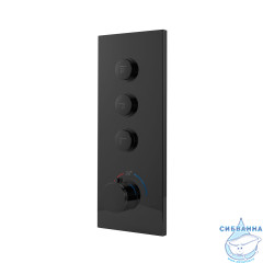 Душевая система Vincea Inspire 320 1 режим VSFW-433TI4MB (черный матовый)