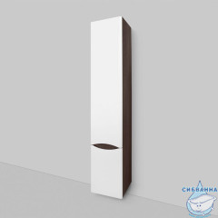 Шкаф пенал Am.Pm Like 35 венге/белый M80CHR0356VF