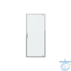 Дверь в нишу Encanto Stella 90 профиль хром, стекло прозрачное