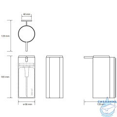 Дозатор для жидкого мыла Bemeta Niva 101109225