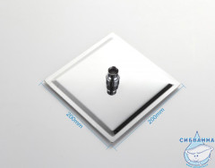 Верхний душ Gappo 20 см G28 (хром)