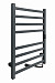 Полотенцесушитель электрический Indigo Oktava Slim (с таймером) 50х80 серый (с возможностью скрытого подключения, подключение R/L)