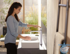 Смеситель для раковины Hansgrohe Metropol 32572000 (с донным клапаном)