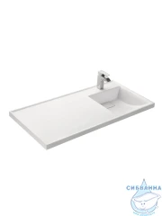 Раковина на стиральную машину Акватон Лондри 105 1A72223KLH010 правая